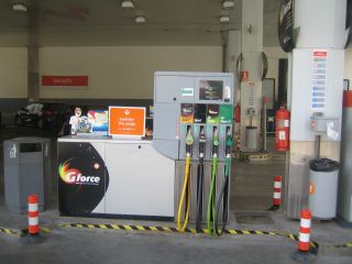 Gasolinera. Su especial riesgo obliga a este tipo de empresas a contar con un servicio de prevenci�n propio.
