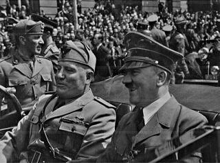 Hitler y Mussolini