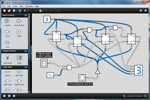 Imagen del simulador digital Logyc.ly