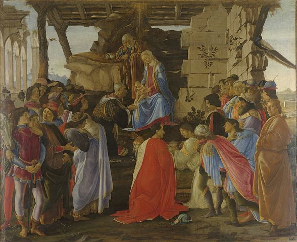 Botticelli, Adoración de los Magos