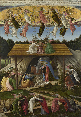Botticelli, Natividad mística