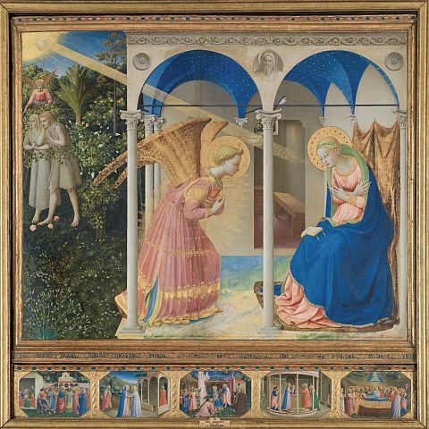 Fra Angelico, Anunciación del Prado