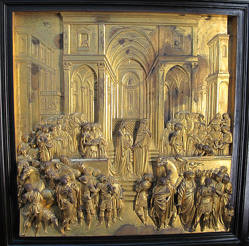 Ghiberti, Puerta del Paraíso, Salomón