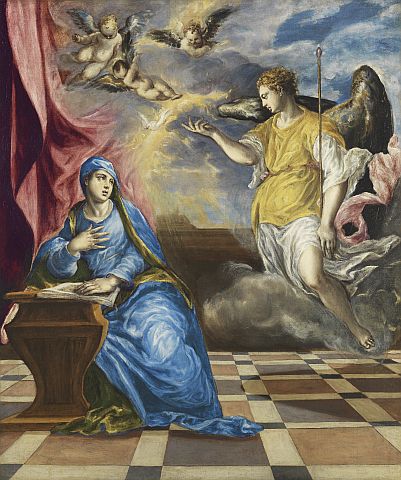 El Greco, Anunciación