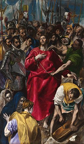 El Greco, El expolio de Cristo
