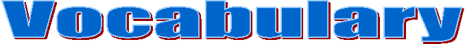 Vocabulary
